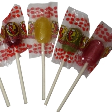 Frucht Lutscher Lemco per stuk Frucht Lutscher Lemco per stuk