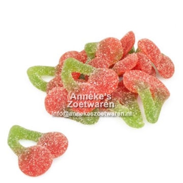 Happy Cherries F!ZZ, Zure Kersen, Haribo 100 gr.