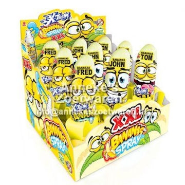Bonbon-Spray mit Bananengeschmack per stuk Bonbon-Spray mit Bananengeschmack per stuk