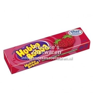 Hubba Bubba, Strawberry aardbei 35gr