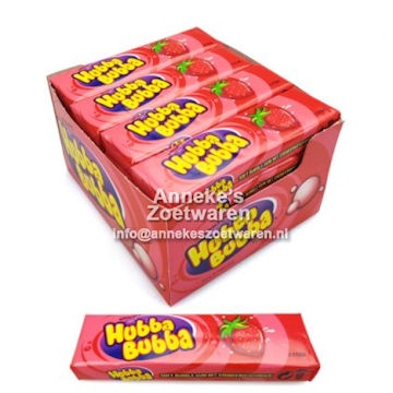 Hubba Bubba, Strawberry aardbei 35gr