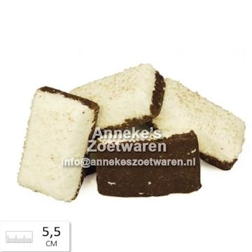 Chocoladespek, Wit met Kokos en Chocolade, 100 gram