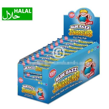 Jawbreaker 5-strip, Blue Razz per strip Jawbreaker 5-strip, Blue Razz per strip