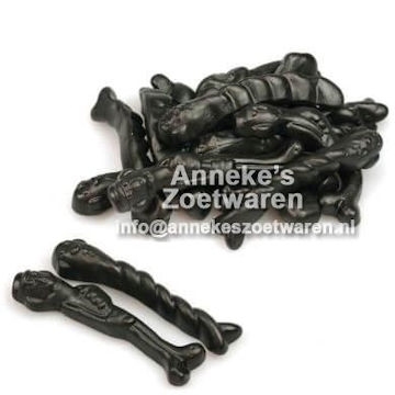Slungels, zacht zoet per 100 gram Slungels, zacht zoet per 100 gram