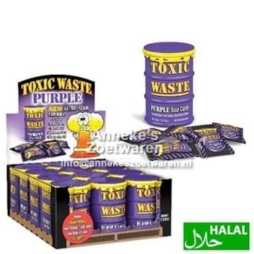 Toxic Waste Lila Bonbons 42 Gr.