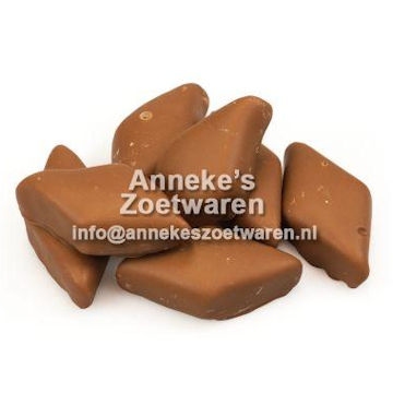 Schokospeck klein, Milchschokolade per 100 gram Schokospeck klein, Milchschokolade per 100 gram