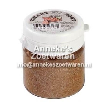 Zwart Wit Poeder, Zout, Van Vliet, 30gr