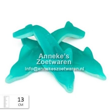 Giant Dolphins, Dolfijnen Blauw/wit, 100 gr.