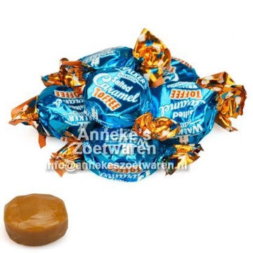 Walkers, Caramel Seasalt Toffees, 100 gram