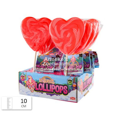 Heart Spiral Red-White, 80 gr.