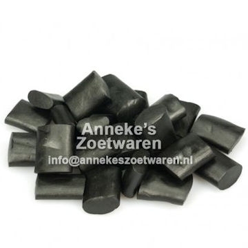 Jujubes, New,  zoute drop, 100 gr.