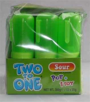 Two to One Sour (groen) Zuur, 25 gr.