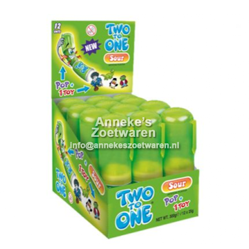 Two to One Sour (groen) Zuur, 25 gr.