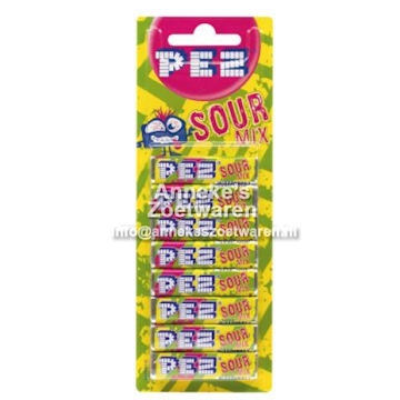 Nachfüllrollen für PEZ-Automaten, Saure