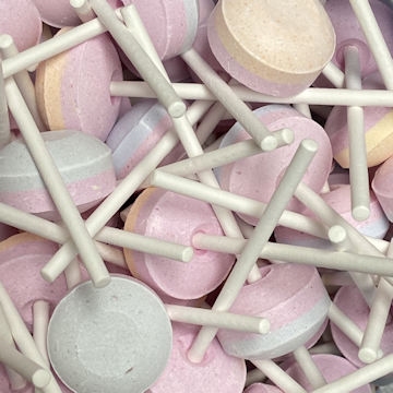 Double Lolly, 2 kleuren, 9 gr.