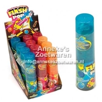 Flashpop Lollie met lampje per stuk Flashpop Lollie met lampje per stuk