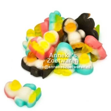 Pinguine weichem Weingummi, 200 gr