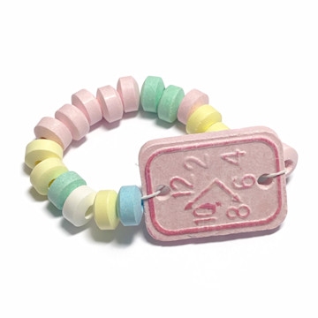 Armbanduhr mit Zuckerperlen, 15 g