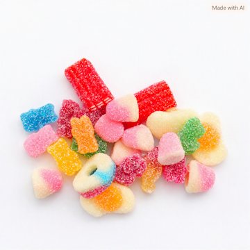 Kleine zure mix, 200 gr.