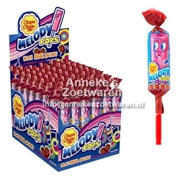 Chupa Chups, Melodypop, Piff Lutscher per stuk Chupa Chups, Melodypop, Piff Lutscher per stuk