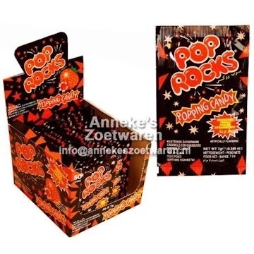 Knettersnoep, Pop Rocks , Aardbei