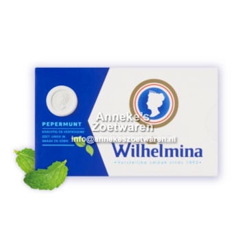 Wilhelmina pepermunt (doosje) 100 gr.