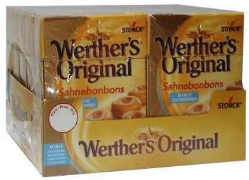 Werther's Roomboter Babbelaar per doosje Werther's Roomboter Babbelaar per doosje