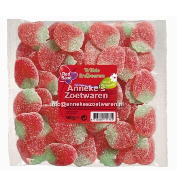 Aardbeien, Wilde, Gesuikerd, 500 gr.