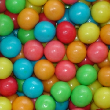 Gum Balls Mini Kauwgumbal,14 mm, 200gr
