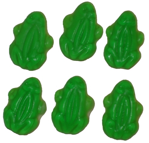 Frösche (Schaum/Fruchtgummi)