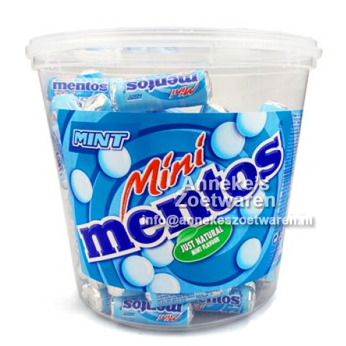 Mentos, Mini Rolletjes, Mint