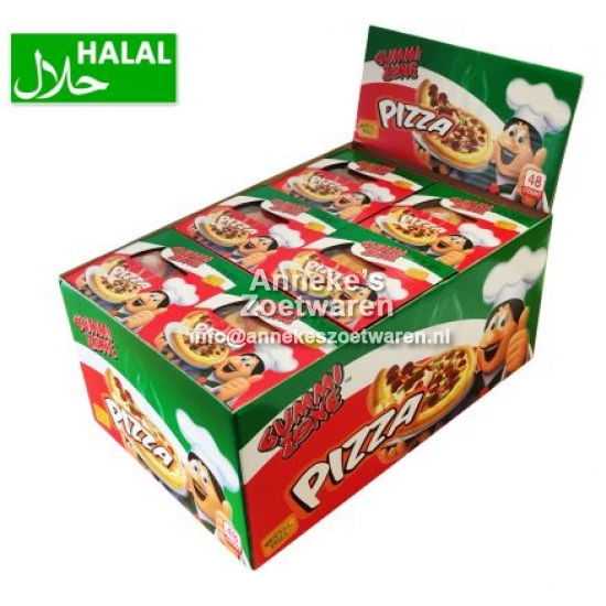 Pizza, Gummizone