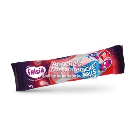 Rocket Balls Erdbeere 5 Streifen, 33 g