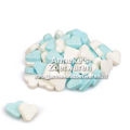 Geburts Herzchen Blau Weiss