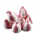 Elfenhut, (Speck) rosa und weiß, Erdbeeren